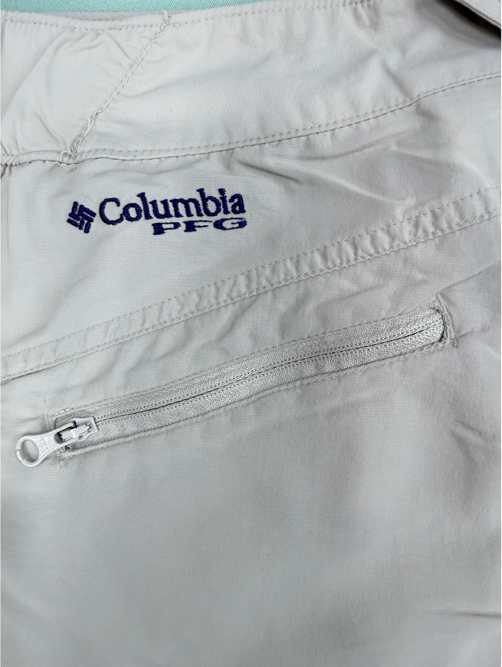 Columbia PFG Performance Fishing Gear Women's Outdoor Shorts Size Large Beige